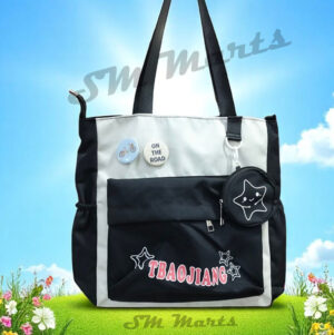 TBAOJIA Girls’ School & Messenger Bag – Waterproof Nylon Canvas Shoulder Satchel