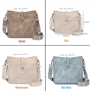 Premium Women’s Casual Single Shoulder Crossbody Tote Bag